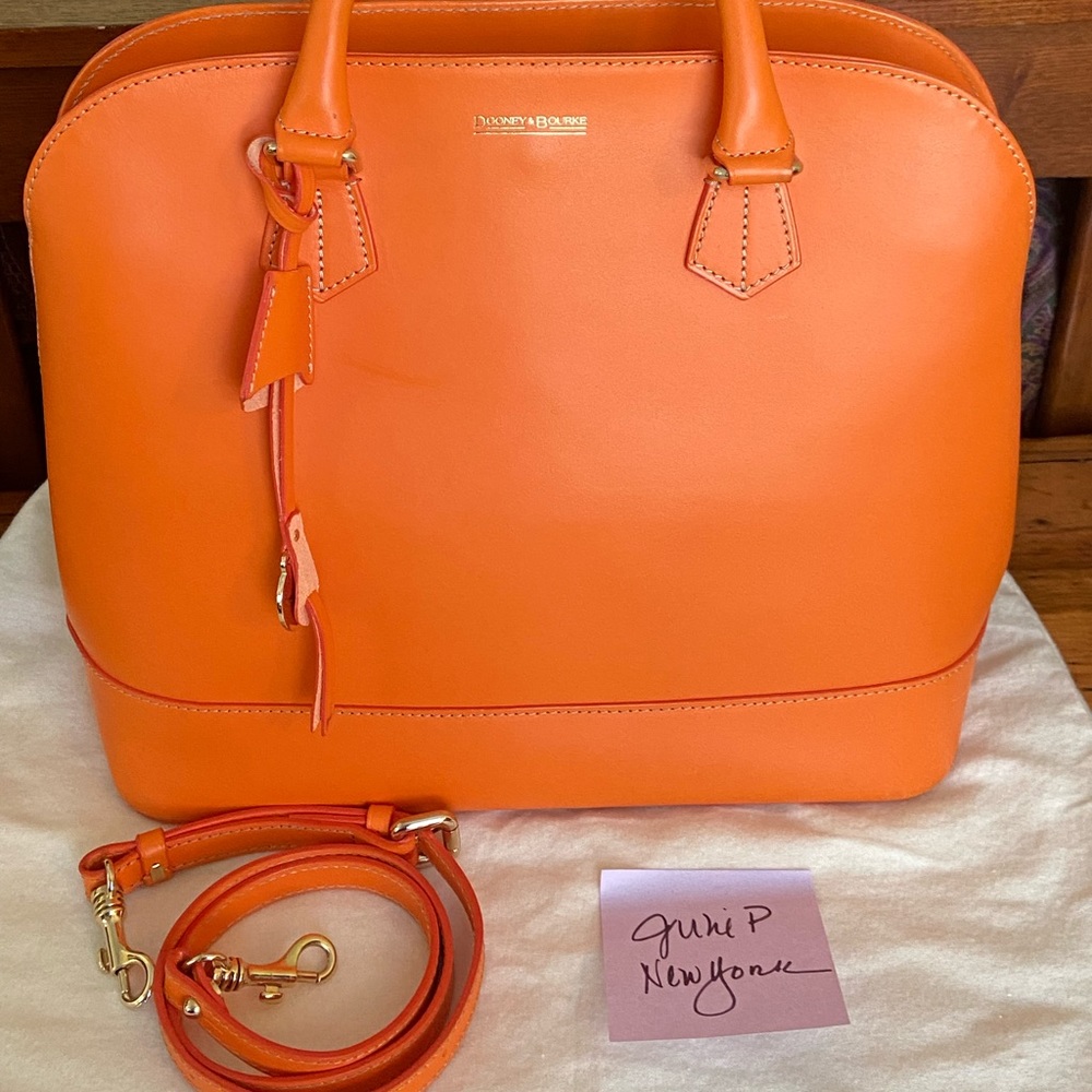 Dooney & Bourke Alto MB949 Adriana in Tangerine
